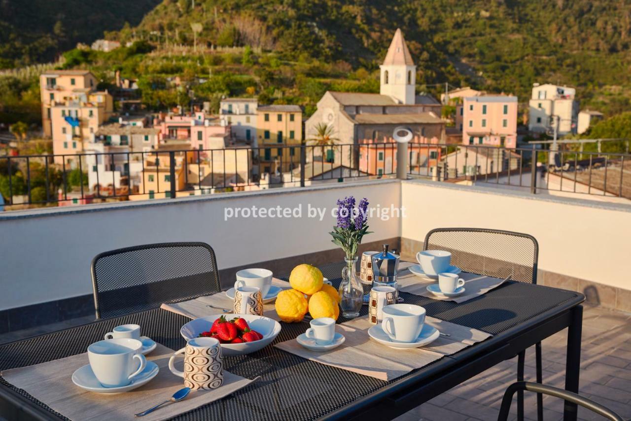 Willa Luxury Penthouse Sea View Corniglia Zewnętrze zdjęcie